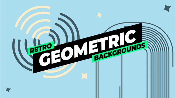 Retro Geometric Backgrounds alt
