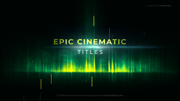 Epic Cinematic Titles alt