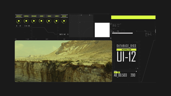 HUD Typography Tactical alt