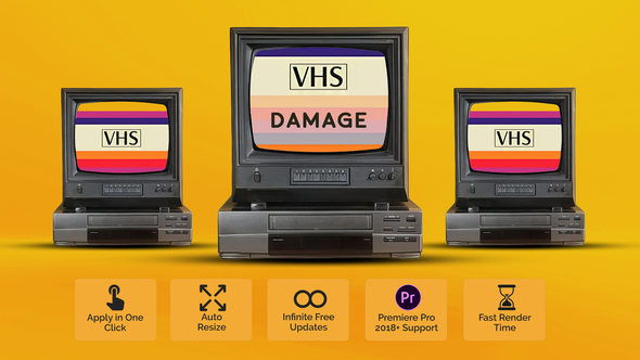 VHS Damage for Premiere Pro