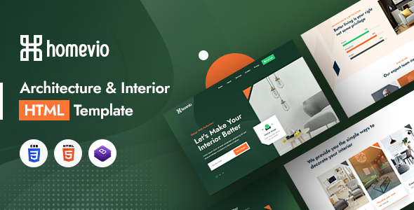 Homevio | Architecture & Interior HTML Template