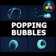 Popping Bubbles Elements | DaVinci Resolve - VideoHive Item for Sale