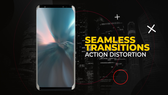 Vertical Action Distortion Transitions