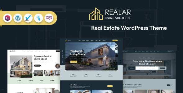 Realar – Real Estate WordPress Theme – 0 Sold!