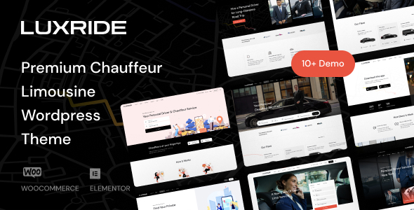 Luxride – Chauffeur and Car Rental WordPress Theme – 0 Sold!