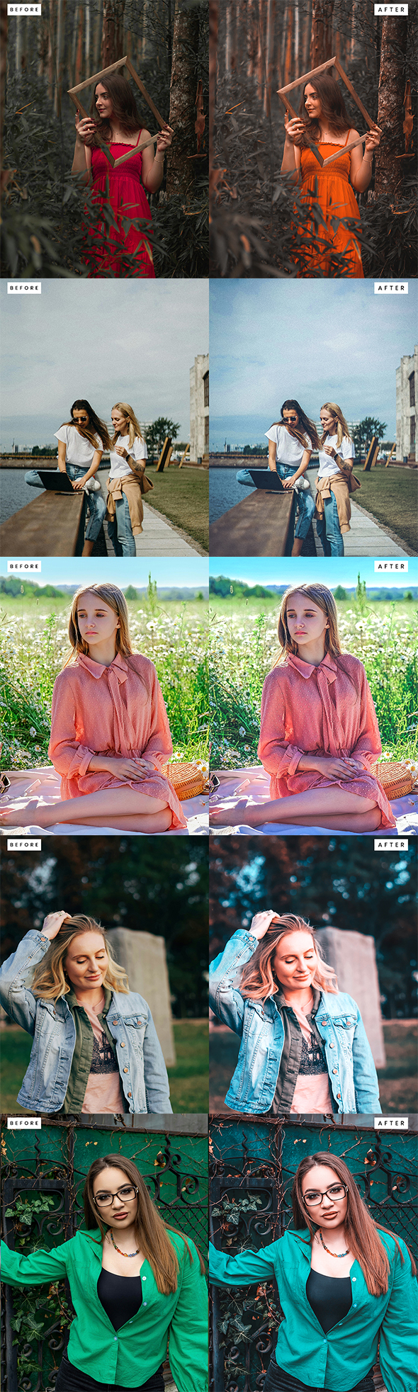 Outfit Photoshop Actions