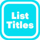 List Titles | MOGRT - VideoHive Item for Sale