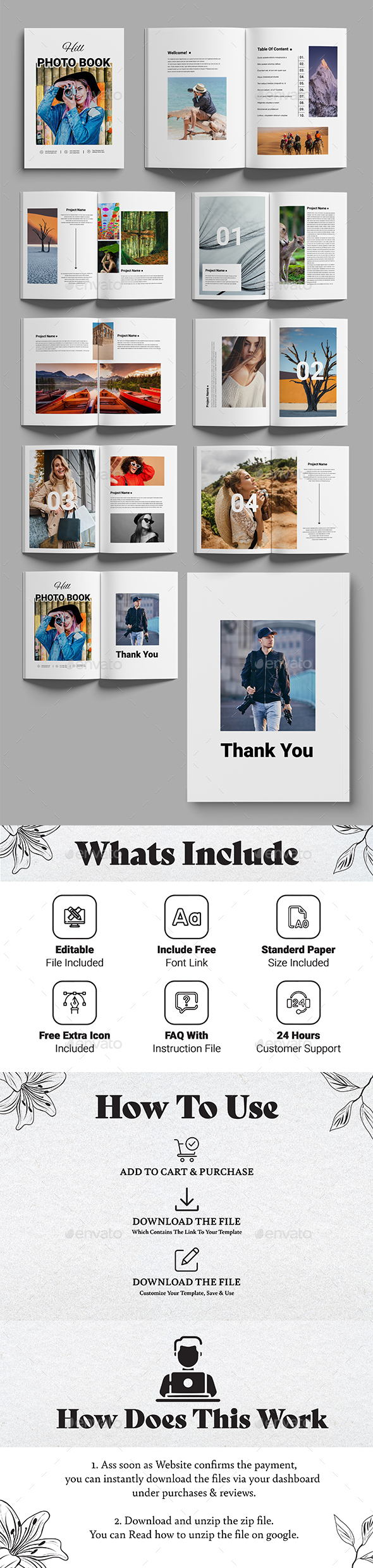 Photo Book Template