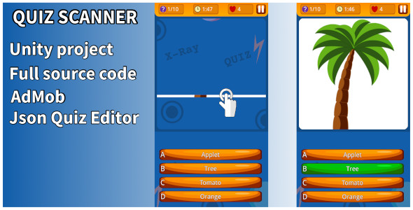 Quiz Scanner - Unity Game & Json Quiz Editor