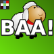 Cute Cartoon Sheep Baa