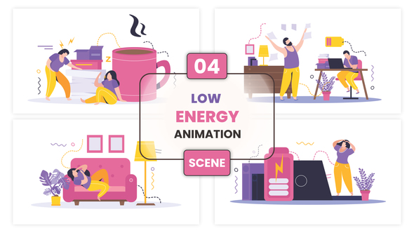 Low Energy Concept Animation Scene