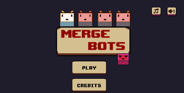 Merge Bots | Logic Puzzle Game | Html5 Game | Unity