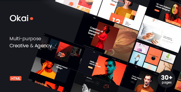 Okai - Creative Portfolio Agency Template