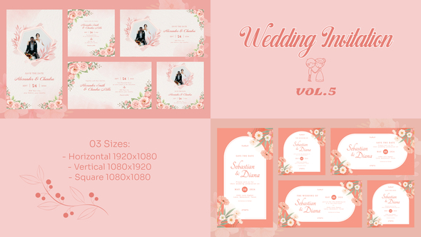 Wedding Invitation Vol.5