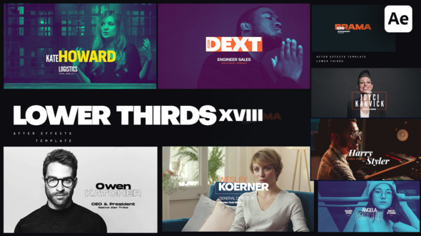 Lower Thirds XVIII alt