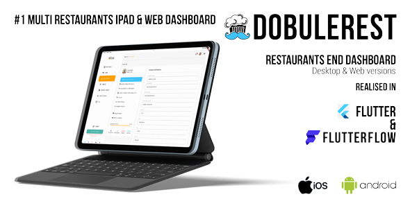 DobuleRest - Fully Functional iPad and Web Application | Restaurants Side