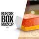 Burger Box Mockup - GraphicRiver Item for Sale