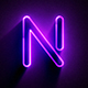 Neon And Smoke Logo - VideoHive Item for Sale