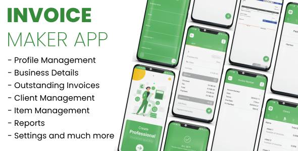 Android Invoice Generator App [SDK 34 Updated] - Efficient Invoicing & Client Management