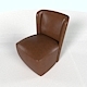 Mila Faux Leather Dining Chair - 3DOcean Item for Sale
