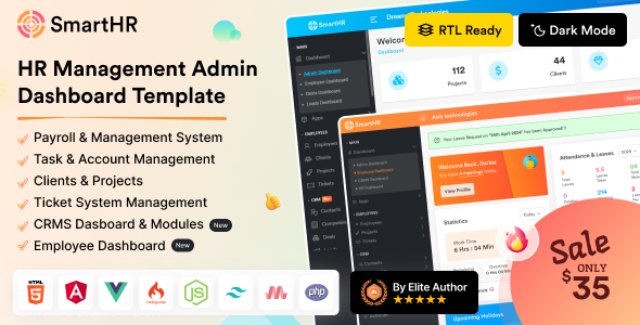 Hrms Website Templates | ThemeForest