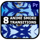 Anime Dymanic Smoke Transitions | Premiere Pro MOGRT - VideoHive Item for Sale