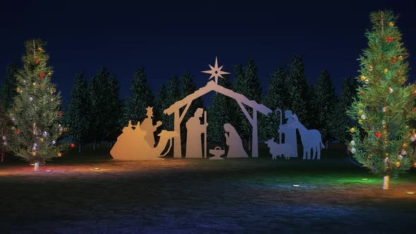 Christmas Nativity Scene