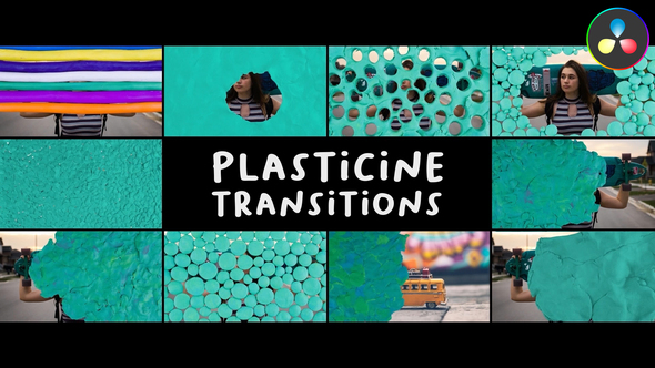 Plasticine Transitions for DaVinci Resolve