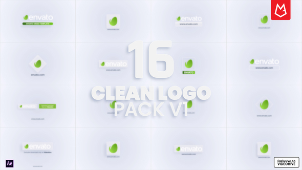 Minimal Clean Logo Reveal Pack alt