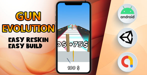 Gun Evolution – (Unity – Admob – Game)