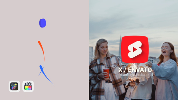 Classic Flat Logo Reveals | Final Cut | Motion alt