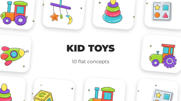 Kid Toys - Flat Concepts