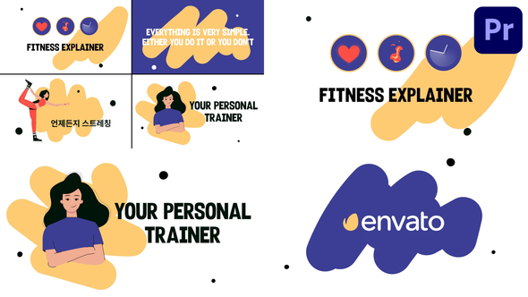 Fitness Explainers for Premiere Pro