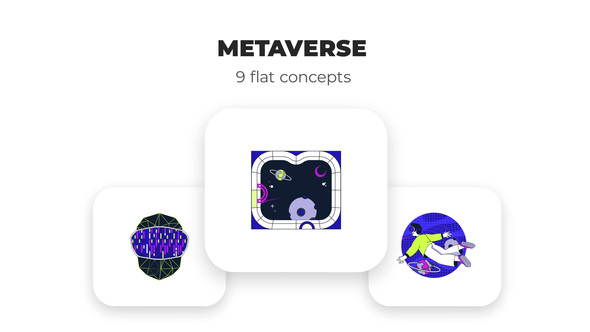 Metaverse - Flat Concepts