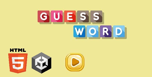 Guess Word - HTML5 Word Guessing Game