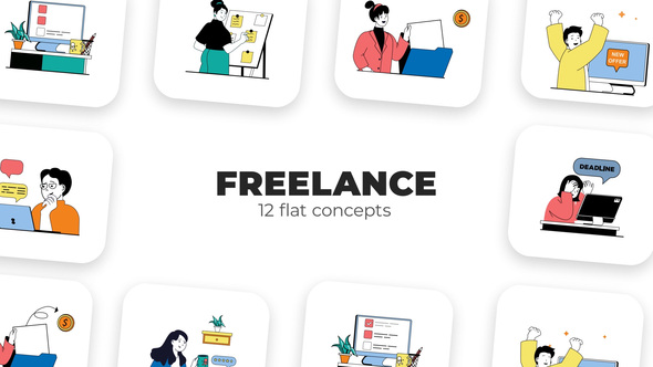 Freelance - Flat Concepts