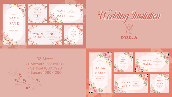 Wedding Invitation Vol.8 alt