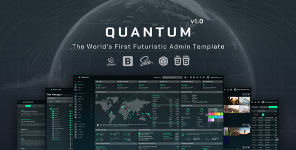 Quantum – Bootstrap 5 Admin Template – 0 Sold!