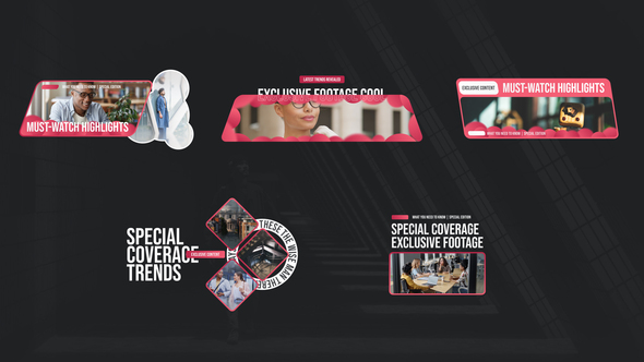 Under Lower Thirds | Modern Titles alt