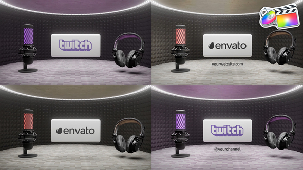 Podcast Logo Opener for FCPX alt