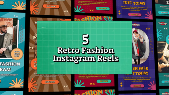 Retro Fashion Instagram Reels and Strories