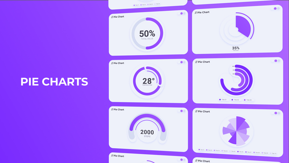 Infographics Pie Charts