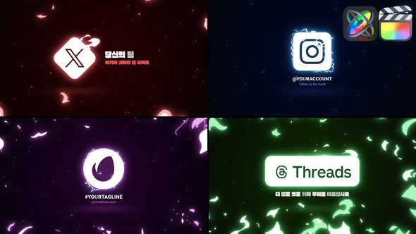 Flash FX Logo Pack | FCPX alt