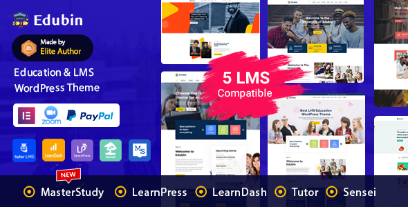 Edubin Website Templates Themeforest