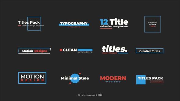 Clean Titles 2.0 | MOGRT