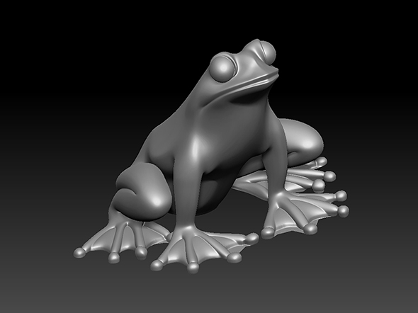 frog print 3d