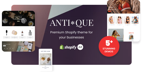 Antique – High Conversion Shopify Theme OS 2.0 – 0 Sold!