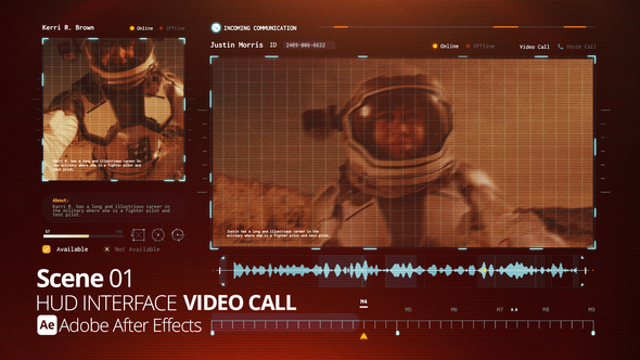 HUD Interface Video Call 01 Ae