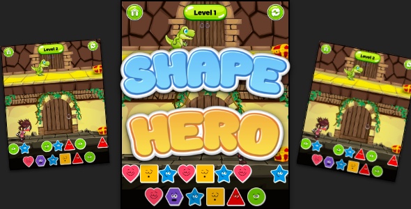 Shape Pattern Hero - Cross Platform Puzzle Game