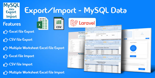 Export/Import – Laravel